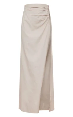 Stone Linen Look Hook And Eye Ruched Waistband Maxi Skirt 9 Stone Linen Look Hook And Eye Ruched Waistband Maxi Skirt -Moden Vibe Sales Store 00e5b21288e8a8467b6773ab3fc5aca98f1489db cnd9931 5