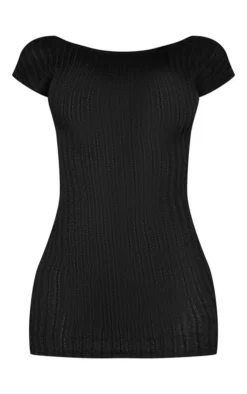Black Textured Rib Cap Sleeve Backless Bodycon Dress 8 Black Textured Rib Cap Sleeve Backless Bodycon Dress -Moden Vibe Sales Store 04ffde88ec859ad65378109b21e47b18eb5654a0 cnd8871 5