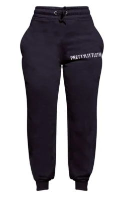 PRETTYLITTLETHING Logo Navy High Waisted Cuffed Joggers -Moden Vibe Sales Store 075cc8c209ebfd25e75de66407cf79219c8c85d2 cnc2400 5