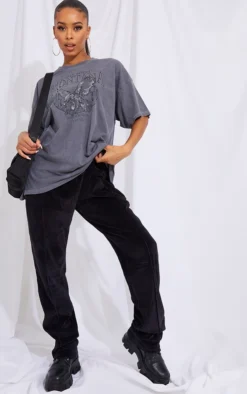 Charcoal Montana Logo Oversized Washed T Shirt -Moden Vibe Sales Store 0f899cc6e06936ee5a7a2ac8e72ac1fb31fbd3f4 cmn4552 3