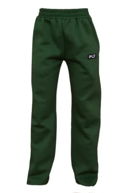 PRETTYLITTLETHING Logo Forest Green Badge Detail Straight Leg Joggers -Moden Vibe Sales Store 13e1cb857f5c9c91641713ae71f7495c7d2eaf26 cmv1200 5