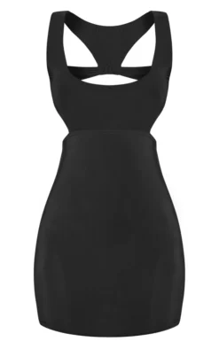 Black Slinky Cut Out Back Racer Detail Bodycon Dress -Moden Vibe Sales Store 18fd2171893db000861a161eb41cad3fcac37588 cnd7712 5
