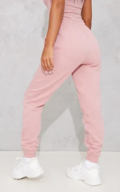PRETTYLITTLETHING Logo Light Pink High Waisted Cuffed Joggers -Moden Vibe Sales Store 1df5076181e6c590588ce7e80e21d9bc384d7282 cmt8529 3