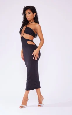 Black Slinky Multi Cut Out Cross Neck Midaxi Dress 6 Black Slinky Multi Cut Out Cross Neck Midaxi Dress -Moden Vibe Sales Store 28591bd5cf8d4ebdf6fdd5ed034edf9b21ed1caa cnd5828 3