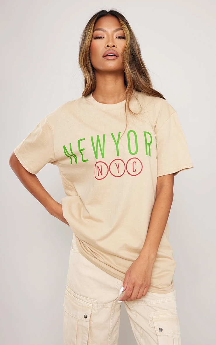 Stone New York NYC Print T Shirt 1 Stone New York NYC Print T Shirt