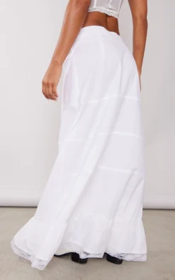 White Cotton Poplin Lace Waistband Maxi Skirt -Moden Vibe Sales Store 31f3121e0b0ffe5f3a5862fda8ac0179dbcb48fd cnd9933 3