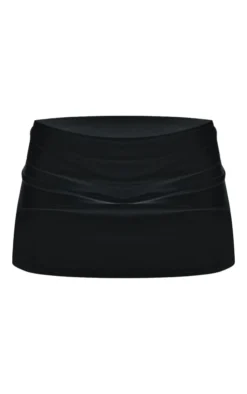 Black Cotton Jersey Mid Rise Micro Mini Skirt -Moden Vibe Sales Store 358ef1796cb09675c96b98b94c42e32079af70ca cne4354 6