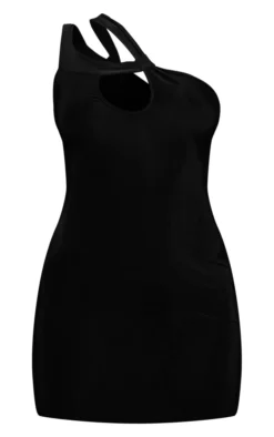 Black Slinky Cut Out Asymmetric Strap Bodycon Dress -Moden Vibe Sales Store 3646252ba8edf56907469ffbe04dd6c4e551a9e6 cnd2270 5