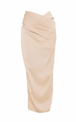 Champagne Satin Cowl Front Maxi Skirt -Moden Vibe Sales Store 3b1eff5f4809715694645da9d9d654ce856c7d7a cnd3770 5