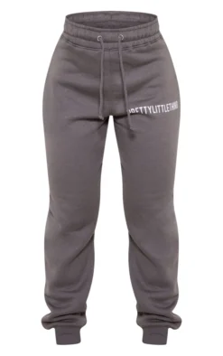PRETTYLITTLETHING Logo Charcoal High Waisted Cuffed Joggers 9 PRETTYLITTLETHING Logo Charcoal High Waisted Cuffed Joggers -Moden Vibe Sales Store 473b2b6e1fd468a96d6496bbf05ba22e71cae487 cna7085 5
