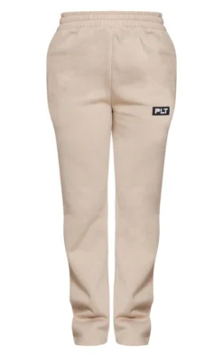 PRETTYLITTLETHING Logo Sand Badge Detail Straight Leg Joggers -Moden Vibe Sales Store 4f7918c1262b55473a38b7bcf53a190008f62aa5 cmv8958 5