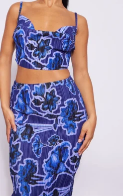 Blue Print Plisse Maxi Skirt -Moden Vibe Sales Store 518dd7d3bb03675feb2dfb9dd932bad8b3d38c35 cnb2383 4