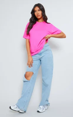 Hot Pink Worldwide Back Print T Shirt -Moden Vibe Sales Store 57edd7d39564149785c6a3a0fd20cb8ec55b1dbb cne6834 3