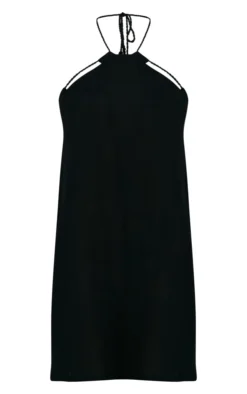 Black Crinkle Tassel Halterneck Swing Dress -Moden Vibe Sales Store 5b38ef439ca45cb2fd7fa07e2c78406544127b90 cnd6431 5