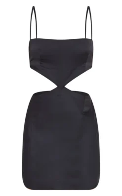Black Satin Waist Cut Out Detail Strappy Shift Dress -Moden Vibe Sales Store 6d274aab5d08419bbc1248c79ada9af8cdce07ff cnd7663 5