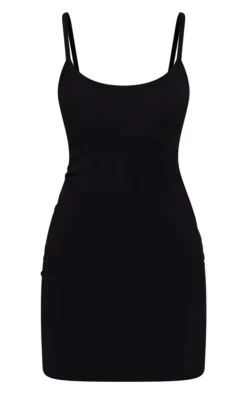 Black Rib Binding Detail Strappy Bodycon Dress 9 Black Rib Binding Detail Strappy Bodycon Dress -Moden Vibe Sales Store 6fac97651aa82117c62450f0172e5bb0607b5a6f cmw6501 6