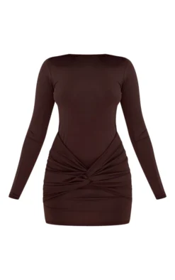 Black Disco Slinky Knot Front Detail Bodycon Dress -Moden Vibe Sales Store 713b1c078d426ddbfd0ed231a5d5815d6e52cbfb cnc2260 5