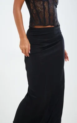 Black Slinky Acetate Basic Maxi Skirt -Moden Vibe Sales Store 772297687e69b14dfbc38e3587c19c80509e25e2 cnd9346 4