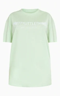PRETTYLITTLETHING Green Digital Text Print T-shirt -Moden Vibe Sales Store 7875b6d77080f2ad918e05756d5e1177772a28fc cne6837 5