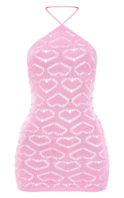 Light Pink Heart Cut Out Crochet Knit Mini Dress -Moden Vibe Sales Store 7ba3caf19e43da948b99501faaae712bf2422b36 cnc6512 5