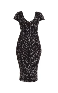Black Polka Dot Ruched Bust Midi Dress 11 Black Polka Dot Ruched Bust Midi Dress -Moden Vibe Sales Store 7d2f9a7d045a2afed85a24e6d5c6dae841012333 cmo5571 6