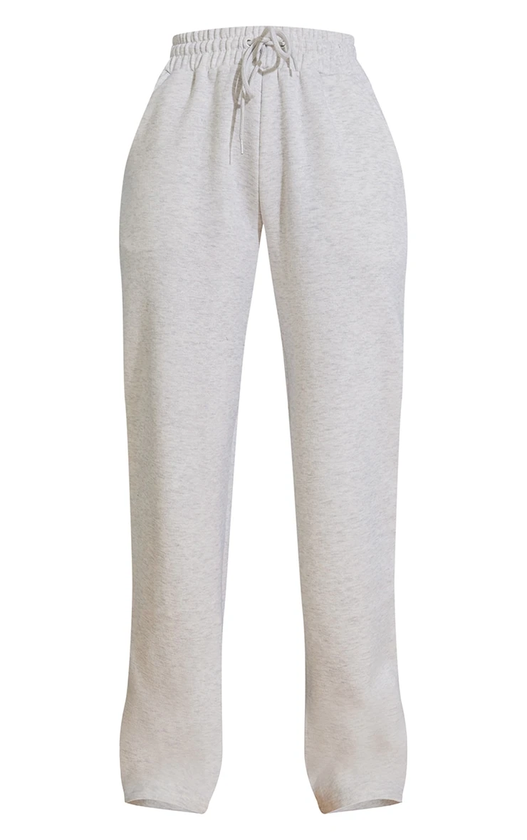 Grey Oversized Drawstring Wide Leg Joggers 5 Grey Oversized Drawstring Wide Leg Joggers - Image 5