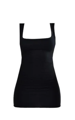 Black Rib Waist Detail Sleeveless Bodycon Dress -Moden Vibe Sales Store 8c3791402b8a108354ef144423a89b303728d716 cnd1304 5