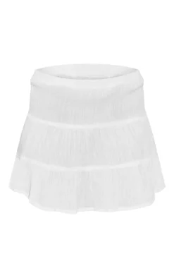 White Cheesecloth Tierred Frill Mini Skirt -Moden Vibe Sales Store 997ef7644e6f74eeed2929f0e97d1b2c436b1360 cnd9161 6