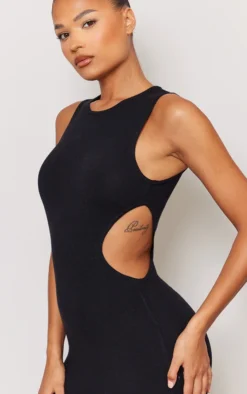 Black Cut Out Side Soft Knit Dress -Moden Vibe Sales Store a443e9f18e81b277c5858345a827df8f5069d64a cnc8724 4