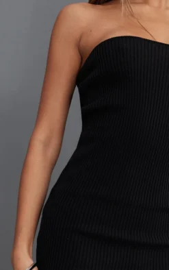 Black Rib Bandeau Mini Knitted Dress -Moden Vibe Sales Store a52e2151a004a2c3ebc23e8ac6244d64a4168891 cnd2101 4