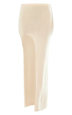 Stone Knit Extreme Split Maxi Skirt -Moden Vibe Sales Store b020b79a70d39c11fb5439e31121977aa967c278 cne6279 5