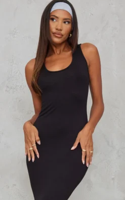 Basic Black Maxi Dress -Moden Vibe Sales Store b385655ecfbff3e3fd77e86203ea6910aba3c0d0 clt0989 4