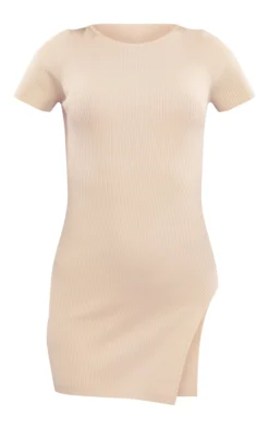 Oatmeal Ribbed Knit Side Split Bodycon Dress 9 Oatmeal Ribbed Knit Side Split Bodycon Dress -Moden Vibe Sales Store b4269dcacc3df0e642582a56c0a868a1f4a0c55a cnc5882 5