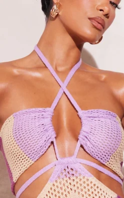 Oatmeal Stripe Crochet Cross Front Dress -Moden Vibe Sales Store cbfe6b3147bc7e8c780ed3407471a82b16606914 cnc8704 4