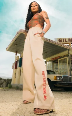 Kappa Stone Printed Oversized Joggers