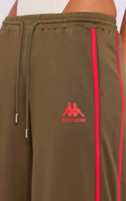 Kappa Khaki Contrast Side Stripe Joggers -Moden Vibe Sales Store d82dffb80f577da1c568f19cd8350fa6df40179d cnd8285 5