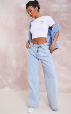 White Call Me Bubble Print Fitted Crop T Shirt 7 White Call Me Bubble Print Fitted Crop T Shirt -Moden Vibe Sales Store d8bc29dc65794ea0a4d14e7c6b847122bf5e3f4c cne3320 3