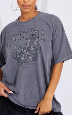 Charcoal Montana Logo Oversized Washed T Shirt -Moden Vibe Sales Store dae5356f4fea929c0924715e65402a214a1f99c7 cmn4552 4