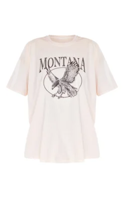 Butter Cream Montana Logo Oversized Washed T Shirt -Moden Vibe Sales Store df1a67839437b5b9296fa5606fc3c50fa5acb6a6 cne9043 5