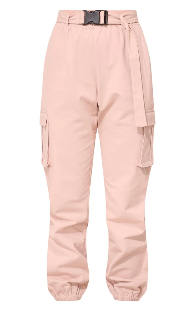 Nude Utility Belted Cargo Joggers 4 Nude Utility Belted Cargo Joggers - Image 4