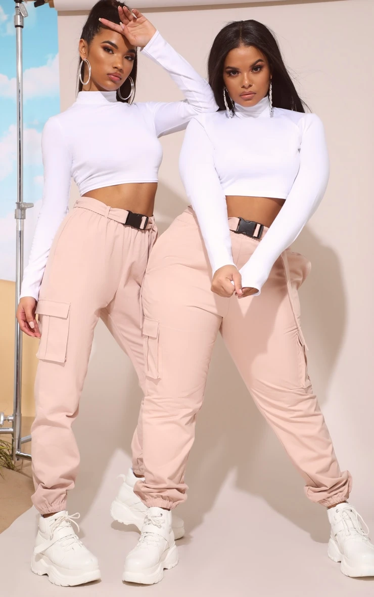 Nude Utility Belted Cargo Joggers 7 Nude Utility Belted Cargo Joggers - Image 7