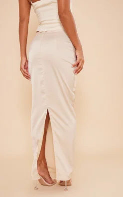 Champagne Satin Cowl Front Maxi Skirt -Moden Vibe Sales Store fb3e170abbca5426fde133660d1bf04e90012b4b cnd3770 3