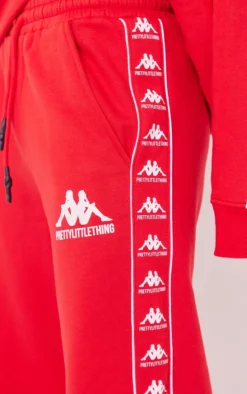 Kappa Red Printed Oversized Joggers -Moden Vibe Sales Store fd31470bd10e5dbcd1bcee5d40db580cc0a6e13e cnd8737 5